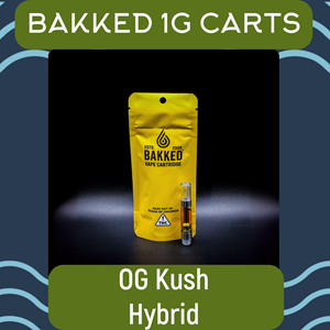 Bakked Cart OG Kush 1g