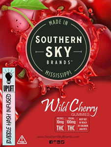 Southern Sky Wild Cherry Gummies 100mg